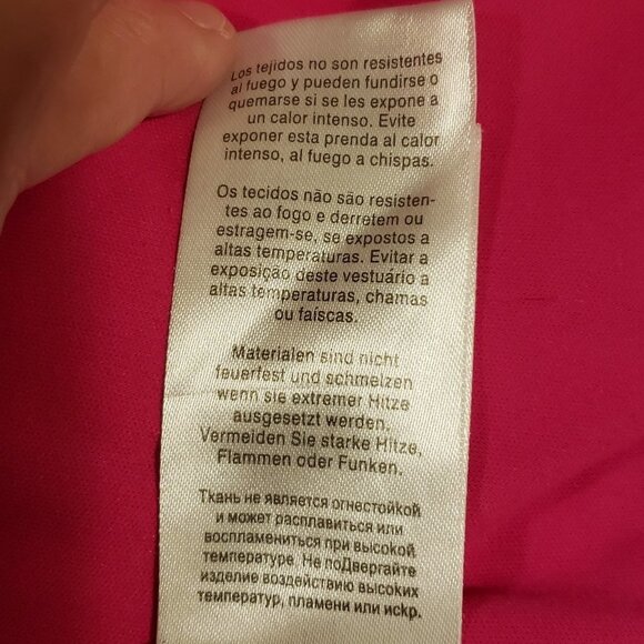 Columbia Girl's Pink Blue Grey Camo Print White Polka Dot Hooded Fleece Jacket L - Picture 12 of 12